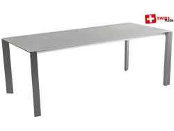 SWISSLINE Gartentisch ausziehbar MOON 200-260x90x74cm
