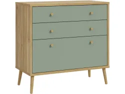 Kommode Whenua , , Salbei Schublade(n) 
