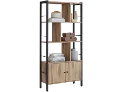 SONGMICS Regal ROCKY 74x30x154.5cm spanplatte melamin