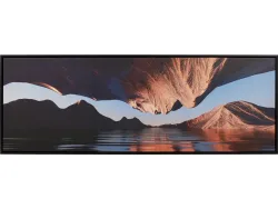 Leinwand bedruckt LAND 1 Stück mehrfarbig 140x50x3.8cm