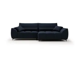 Ecksofa MIRANDA Stoff marine