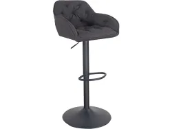 Barhocker SHARON stoff grau