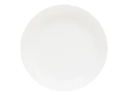 tiefe Teller glas weiss