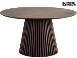HOUSE NORDIC Tisch OSAKA 140x140x75cm rotbraun