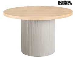 HOUSE NORDIC Tisch SOLVA 120x120x75cm sand