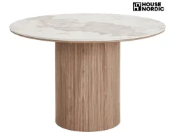 HOUSE NORDIC Tisch ATHENS 120x120x76cm weiss