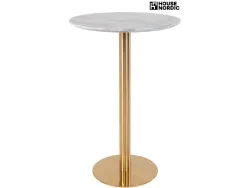 HOUSE NORDIC Bartisch BOLZANO 70x70x105cm weiss