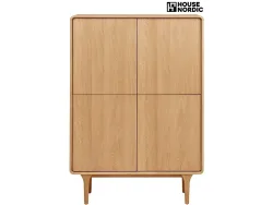 HOUSE NORDIC Highboard DARWIN 40x100x140cm