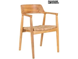 HOUSE NORDIC Stuhl GETAFE Seil hellbraun