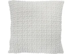Kissen ELYSIA 45x45cm weiss unifarben
