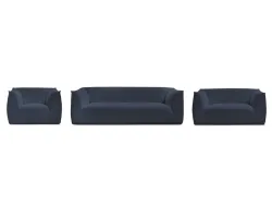 BOBOCHIC Sessel+2er+3er Sofa GIORGIA
