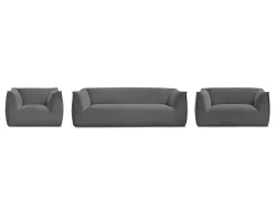 BOBOCHIC Sessel+2er+3er Sofa GIORGIA