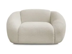 Sessel BOBOCHIC TINA Boucle-Stoff beige