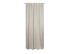 Vorhang DANJI 140x240cm kräuselband matt beige