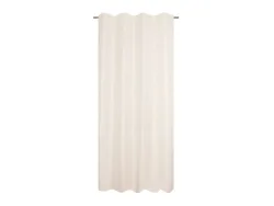 Vorhang LAZARO 140x240cm kräuselband glitzernd beige