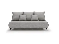 Bettsofa MODERNO Stoff grau