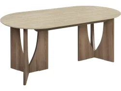 Tisch ZION 180x90x76cm nussbaum