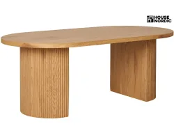 HOUSE NORDIC Couchtish BOAVISTA 60x120x45cm natürliches holz