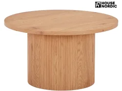 HOUSE NORDIC Couchtish BOAVISTA 80x80x45cm natürliches holz