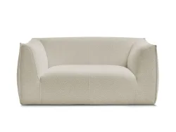 2er Sofa BOBOCHIC GIORGIA Boucle-Stoff beige