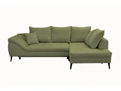 Ecksofa IMPERIAL Stoff grün