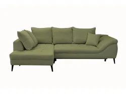 Ecksofa IMPERIAL Stoff grün