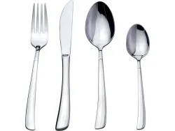 Besteck-Set GALA 24-teilig silberfarben