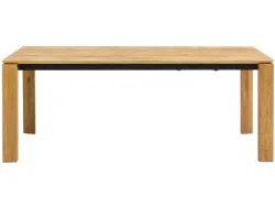 BOBOCHIC Tisch ausziehbar HORTENSE 180-260x80x76cm eiche