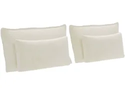Set 4 Kissen MAGIC 30x65cm beige unifarben