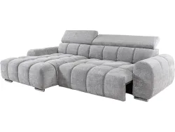 Ecksofa ICONIC Stoff carbon gray