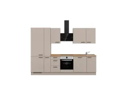 Komplette Küche MODUSET EASYTOUCH PREMIUM Sand ultramatt 60x300cm