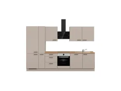Komplette Küche MODUSET EASYTOUCH PREMIUM Sand ultramatt 60x330cm