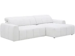 Ecksofa AMELIE Stoff beige