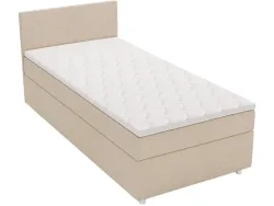 Kastenbett FREDO beige 90x200cm halbfest