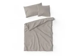 LOTUS Bettbezug FLANELL UNI 160x210cm baumwolle