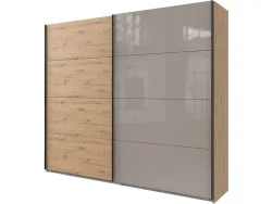 Schwebetürenschrank WANJA artisan eiche 2 Türen