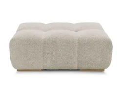 Hocker BOBOCHIC ANAKIN 93x115x45cm boucle-stoff beige