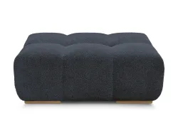Hocker BOBOCHIC ANAKIN 93x115x45cm boucle-stoff dunkelblau