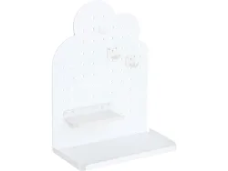 Perforierte Platte PEG 25x32cm weiss