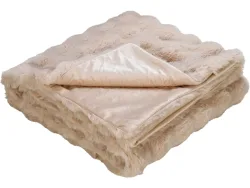 Decke BEILA 150x200cm beige unifarben
