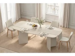 Tisch ORTISEI 210x100x78cm kaschmir