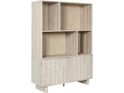 Bibliothek HOME DECO FACTORY PIETRA 100x36.5x140cm spanplatte