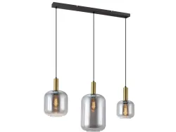 Hängelampe ADEM 82.5x120cm 3x25W grau