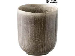HOUSE NORDIC Kaffeebecher VIOLA 48cl keramik beton grau 1 Stück