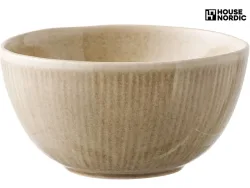 Schüssel VIOLA Keramik beige 1 Stück