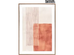 Leinwand bedruckt MINA 1 Stück beige 50x70x2.5cm