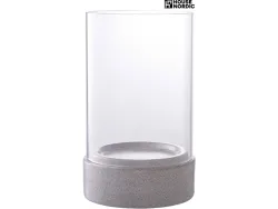 Laterne HURRICANE Beton Grau