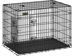 Tierkäfig FEANDREA Edelstahl schwarz