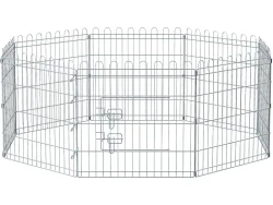 Tiergehege FEANDREA Edelstahl silber