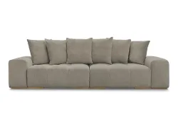3er Sofa BOBOCHIC ANAKIN Boucle-Stoff taupe